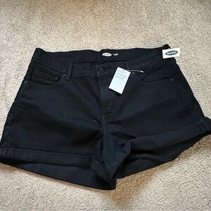 Old navy black shorts